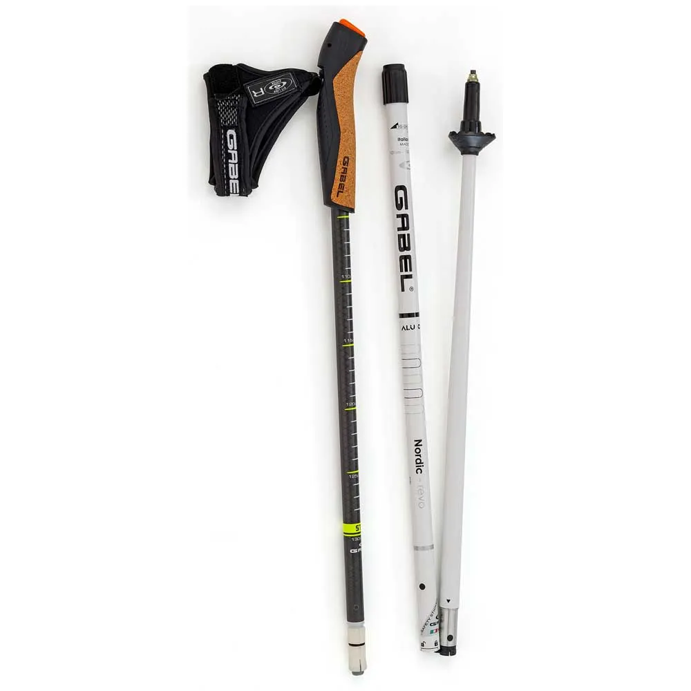 Gabel Nordic Revo Spaserstokker, White, 52-130cm Gabel Nordic Revo Spaserstokker, White, 52-130cm