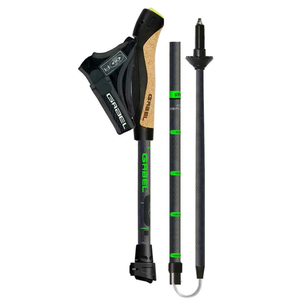 Gabel Springbok Xtl Spaserstokker, Black, 116-135cm Gabel Springbok Xtl Spaserstokker, Black, 116-135cm