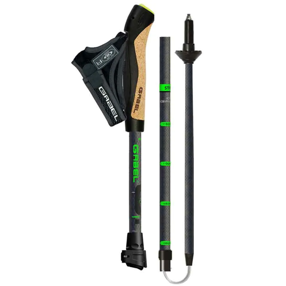 Gabel Springbok Xts Spaserstokker, Black, 105-120cm Gabel Springbok Xts Spaserstokker, Black, 105-120cm