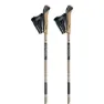 Gabel Stretch Lite Alu Extensible 2 Spaserstokker, Sand, 75-130cm