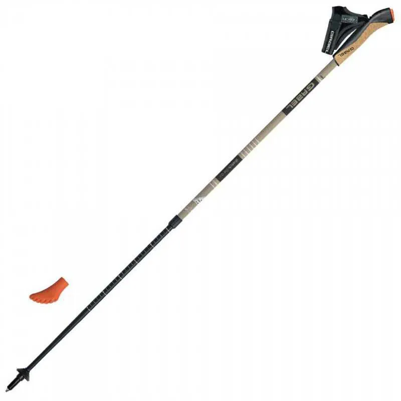 Gabel Stretch Lite Alu Extensible 2 Spaserstokker, Sand, 75-130cm Gabel Stretch Lite Alu Extensible 2 Spaserstokker, Sand, 75-130cm