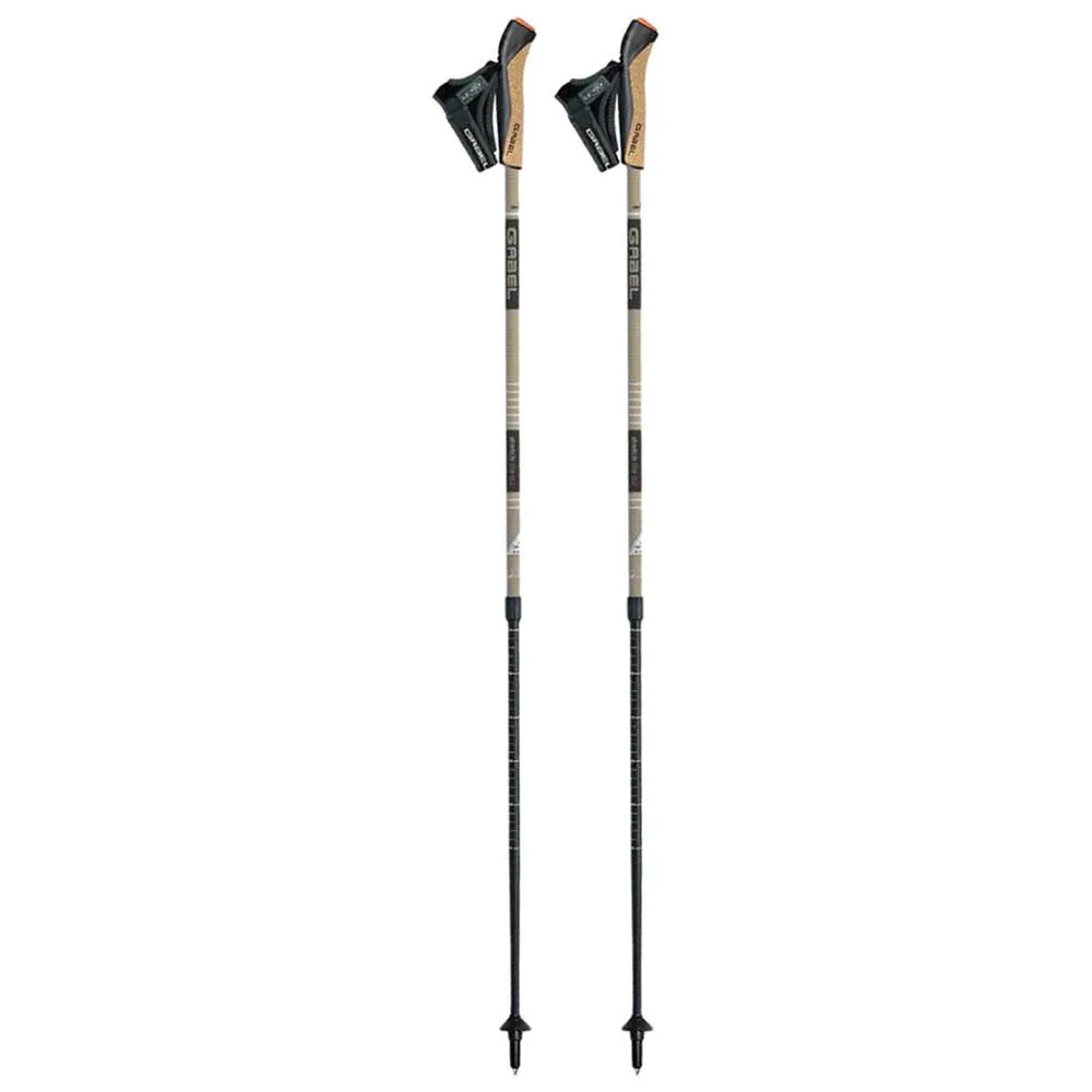 Gabel Stretch Lite Alu Extensible 2 Spaserstokker, Sand, 75-130cm Gabel Stretch Lite Alu Extensible 2 Spaserstokker, Sand, 75-130cm