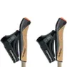 Gabel Stretch Lite Alu Extensible 2 Spaserstokker, Sand, 75-130cm