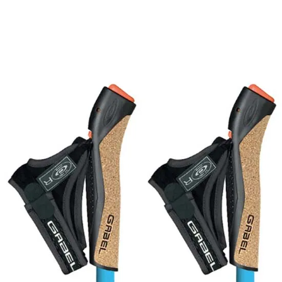 Gabel Tour Xt F.l A.i Spaserstokker, Black / blue, 52-130cm Gabel Tour Xt F.l A.i Spaserstokker, Black / blue, 52-130cm