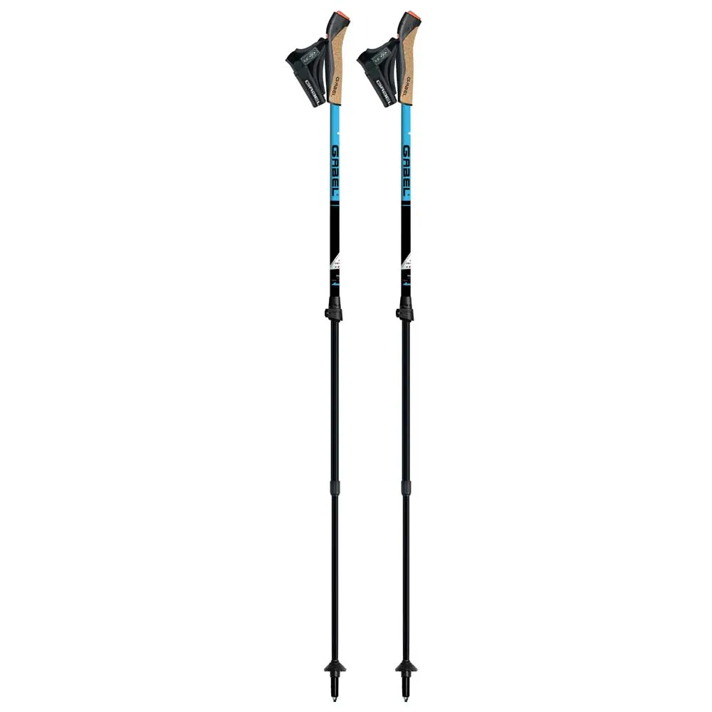 Gabel Tour Xt F.l A.i Spaserstokker, Black / blue, 52-130cm Gabel Tour Xt F.l A.i Spaserstokker, Black / blue, 52-130cm