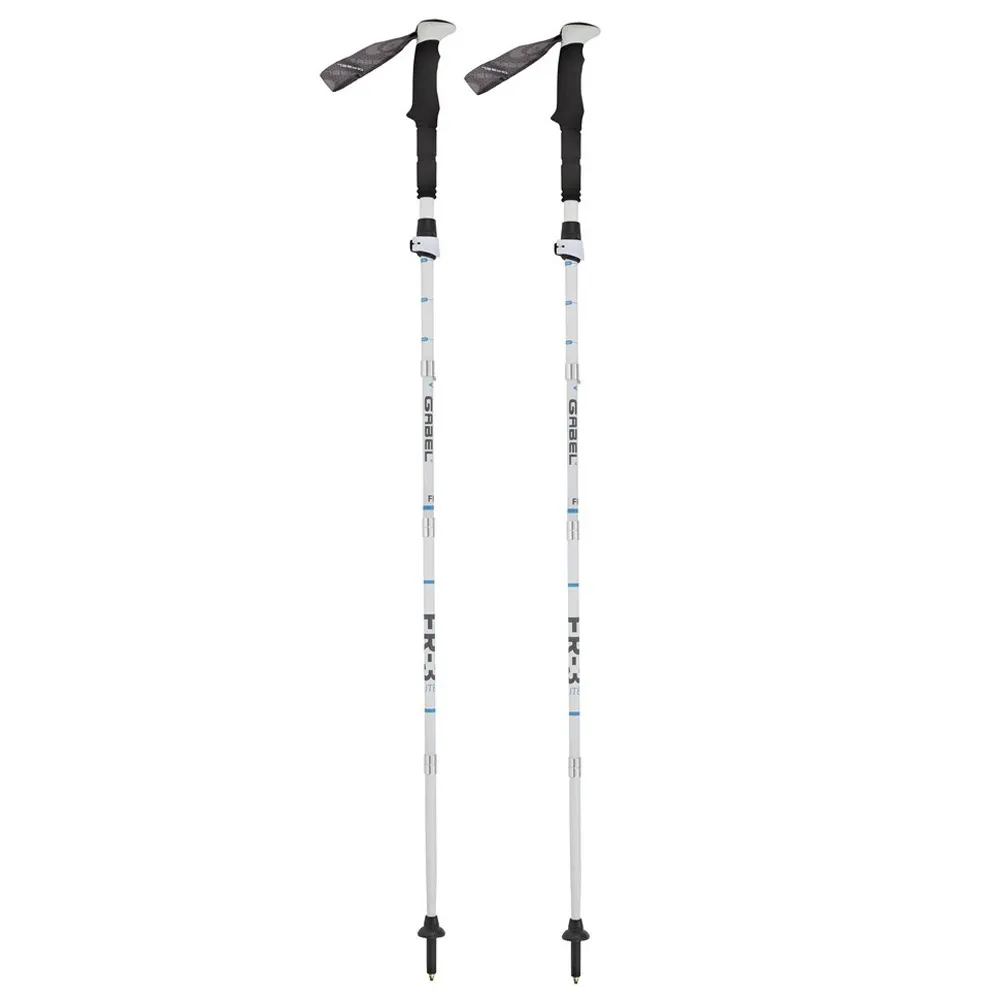 Gabel Tr Fr-3 Ef Lite Spaserstokker, White / blue, 105-125cm Gabel Tr Fr-3 Ef Lite Spaserstokker, White / blue, 105-125cm