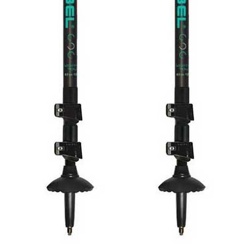 Gabel Vertigo Lite Tour F.lalu Telescopic Spaserstokker, Black / yellow / white, 63-140cm Gabel Vertigo Lite Tour F.lalu Telescopic Spaserstokker, Black / yellow / white, 63-140cm