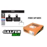 Galfer 513 Advanced Skivebremseklosser 30 Enheter, Black, One Size