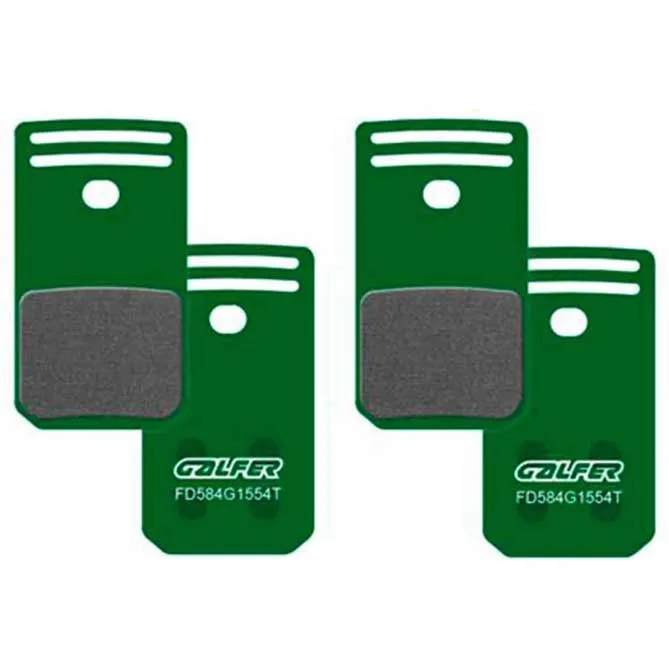 Galfer Fd584 Pro/magura Skivebremseklosser, Green, One Size