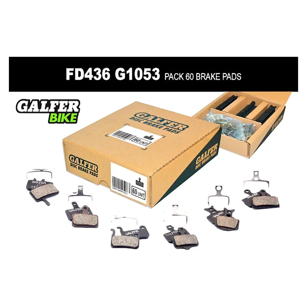 Galfer Magura Mt2/mt4/mt6/mt8 Standard Skivebremseklosser 60 Enheter, Black, One Size Galfer Magura Mt2/mt4/mt6/mt8 Standard Skivebremseklosser 60 Enheter, Black, One Size