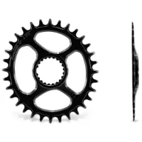 Garbaruk Shimano Xtr M9100 Custom Offset Ovalt Drev Garbaruk Shimano Xtr M9100 Custom Offset Ovalt Drev