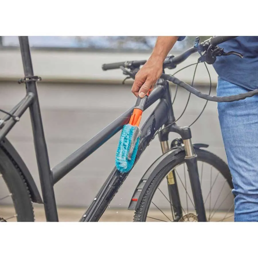 Gardena Cleansystem Rengjøringsbørste, Grey / blue / red, One Size