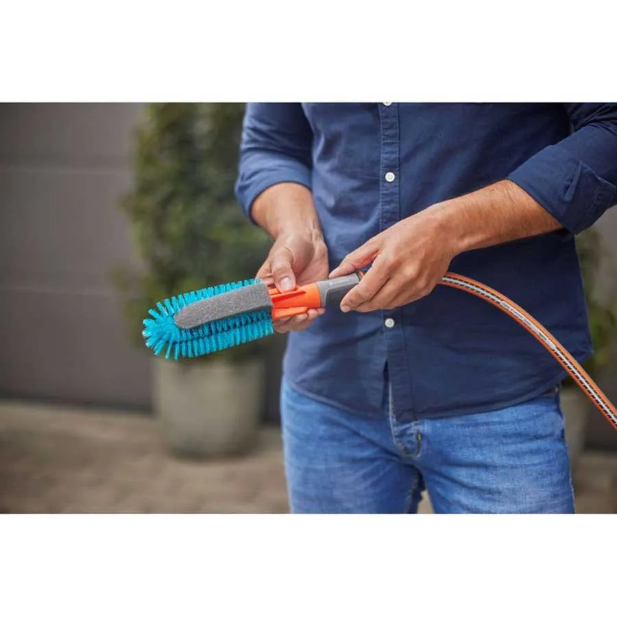 Gardena Cleansystem Rengjøringsbørste, Grey / blue / red, One Size