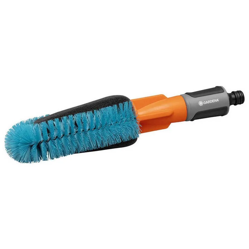Gardena Sykkelbørste Sett, Grey / blue, One Size
