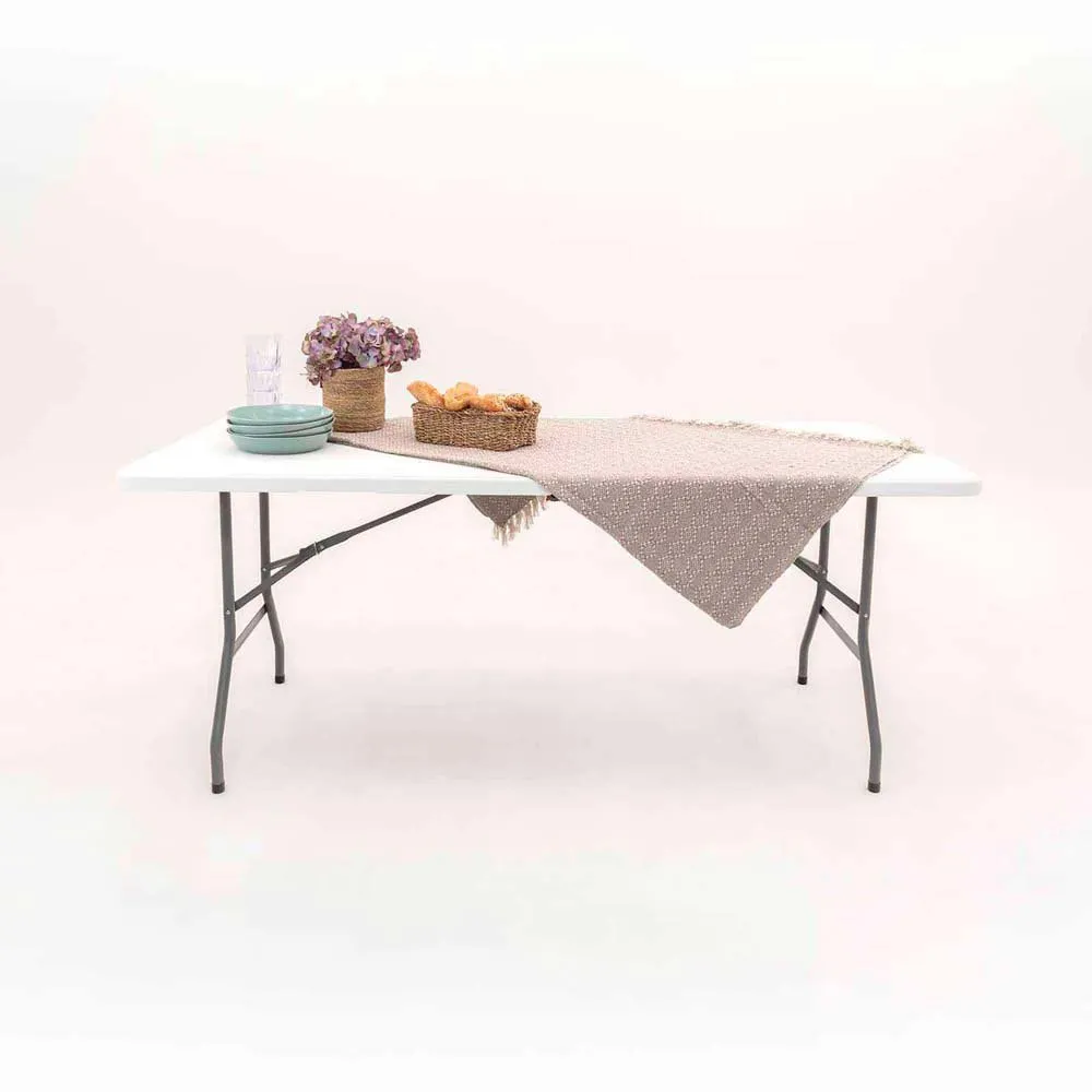 Gardiun Koln Sammenleggbart Campingbord unisex, White, 240 x 74 x 74cm Gardiun Koln Sammenleggbart Campingbord unisex, White, 240 x 74 x 74cm