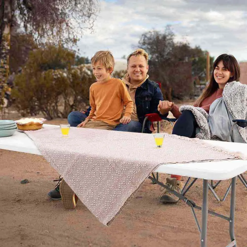 Gardiun Koln Sammenleggbart Campingbord unisex, White, 240 x 74 x 74cm Gardiun Koln Sammenleggbart Campingbord unisex, White, 240 x 74 x 74cm