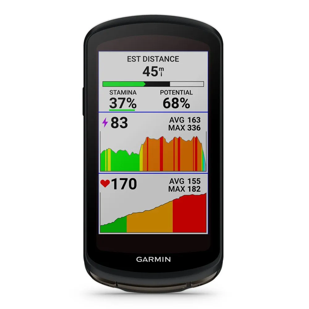 Garmin Edge 1040 Solar Sykkelcomputer Refurbished, Black 2, One Size Garmin Edge 1040 Solar Sykkelcomputer Refurbished, Black 2, One Size