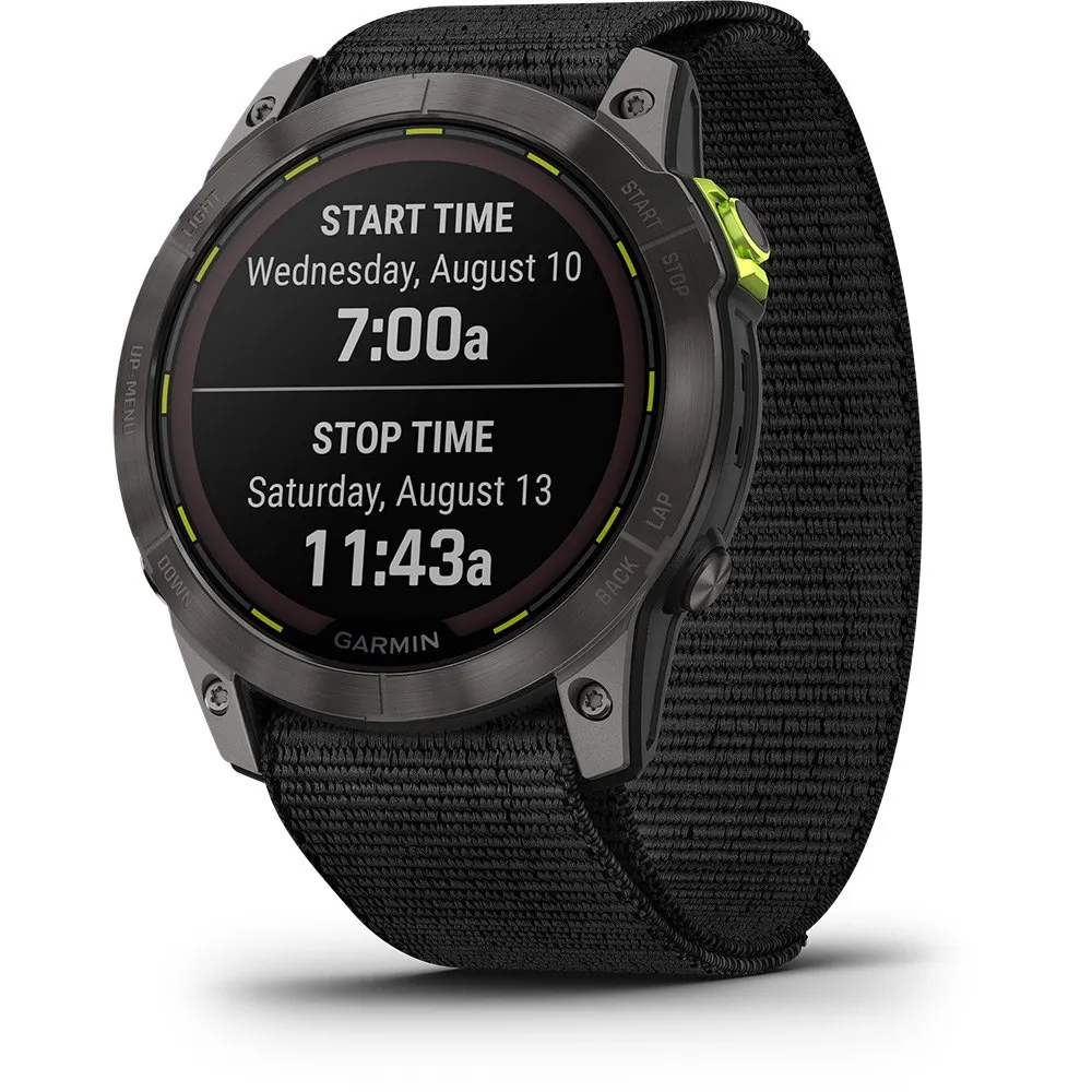 Garmin Enduro 2 Klokke, Black Garmin Enduro 2 Klokke, Black