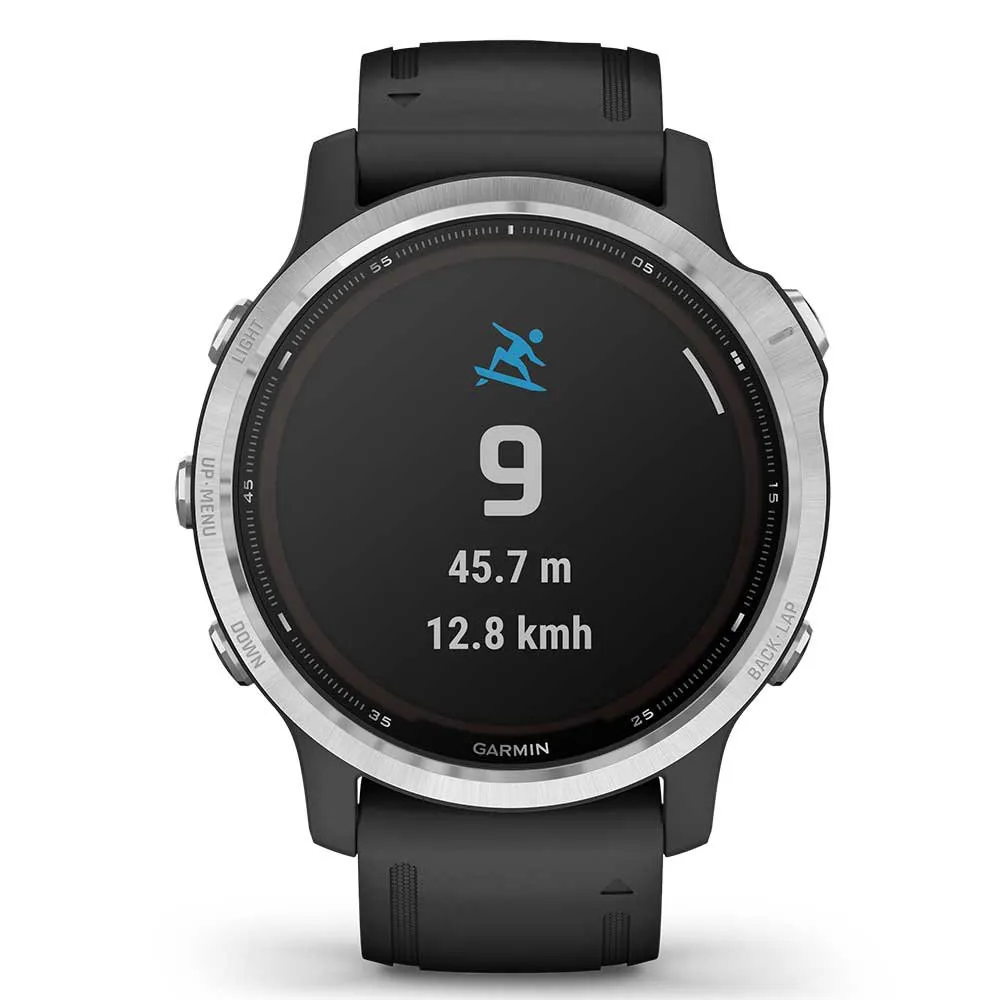 Garmin Fenix 6s Solar Klokke, Black / silver Garmin Fenix 6s Solar Klokke, Black / silver