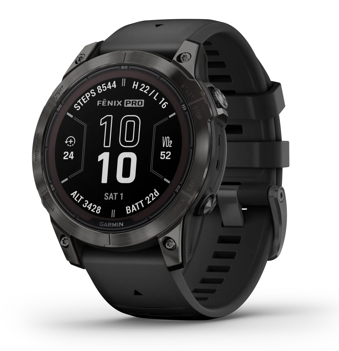 Garmin Fenix 7 Pro Sapphire Solar, Carbon grey dlc titanium / black band Garmin Fenix 7 Pro Sapphire Solar, Carbon grey dlc titanium / black band
