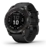 Garmin Fenix 7 Pro Sapphire Solar, Carbon grey dlc titanium / black band