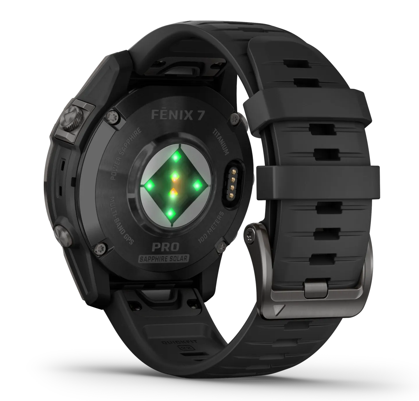 Garmin Fenix 7 Pro Sapphire Solar, Carbon grey dlc titanium / black band Garmin Fenix 7 Pro Sapphire Solar, Carbon grey dlc titanium / black band