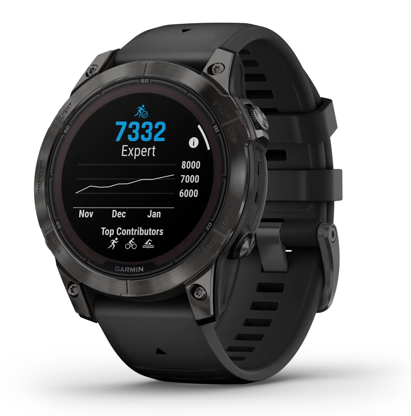 Garmin Fenix 7 Pro Sapphire Solar, Carbon grey dlc titanium / black band Garmin Fenix 7 Pro Sapphire Solar, Carbon grey dlc titanium / black band