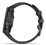 Garmin Fenix 7 Pro Sapphire Solar, Carbon grey dlc titanium / black band