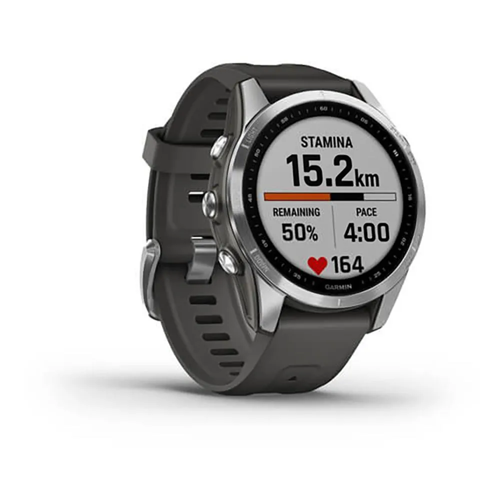 Garmin Fenix 7s Klokke, Silver / graphite