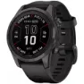Carbon gray titanium / black band