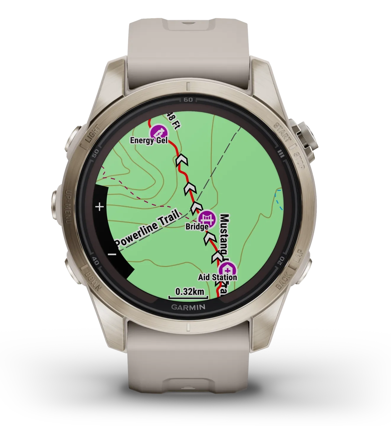 Garmin Fenix 7S Pro Sapphire Solar