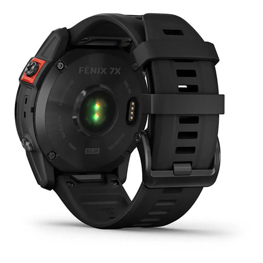 Garmin Fenix 7x Solar Klokke, Slate grey / black