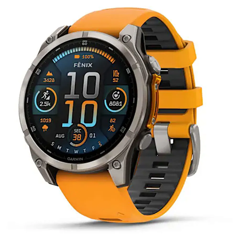 Garmin Fenix 8 47 Mm Amoled Sapphire Klokke Refurbished, Graphite / titanium Garmin Fenix 8 47 Mm Amoled Sapphire Klokke Refurbished, Graphite / titanium