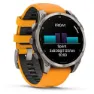 Garmin Fenix 8 47 Mm Amoled Sapphire Klokke Refurbished, Graphite / titanium