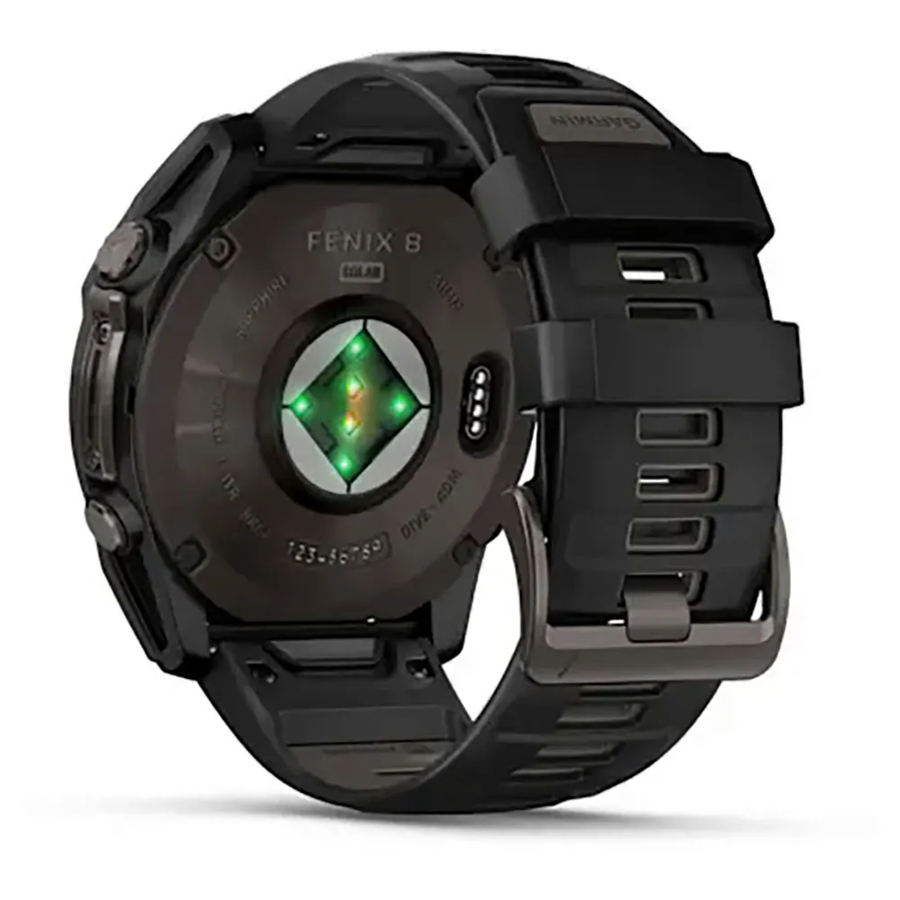 Garmin Fenix 8 51 Mm Solar Sapphire Klokke Refurbished