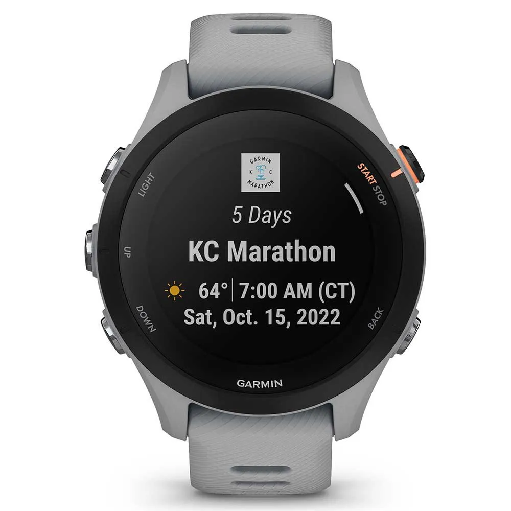 Garmin Forerunner 255s Basic Klokke Refurbished, Powder grey
