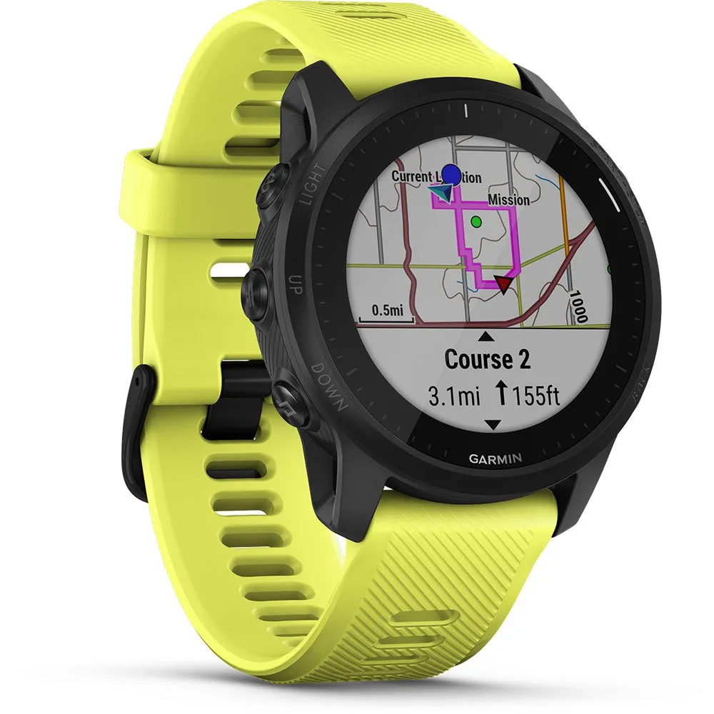 Garmin Forerunner 945 Lte Klokke, Bundle black / amp yellow