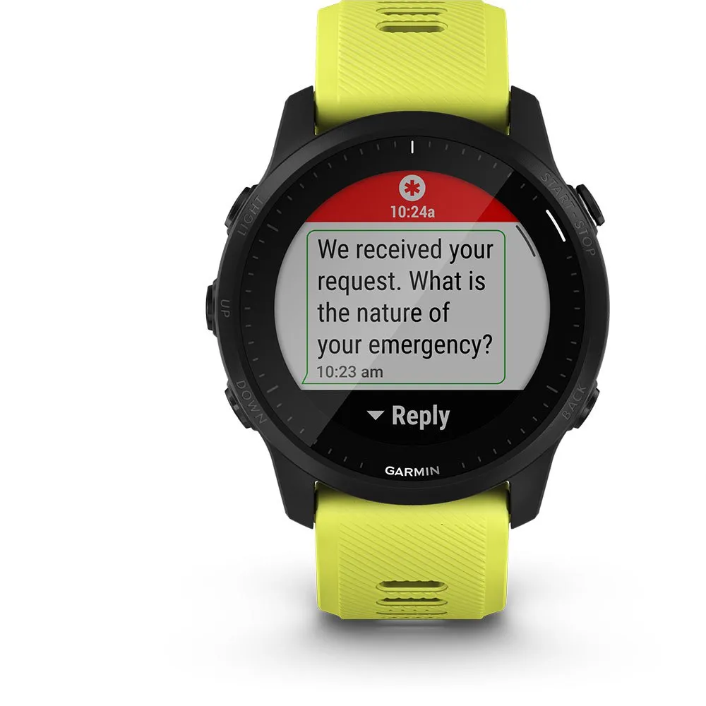 Garmin Forerunner 945 Lte Klokke, Bundle black / amp yellow
