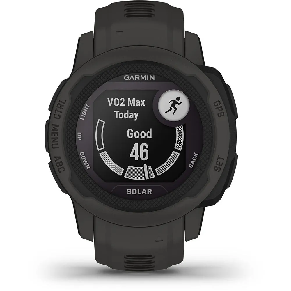 Garmin Instinct 2s Solar Klokke, Black