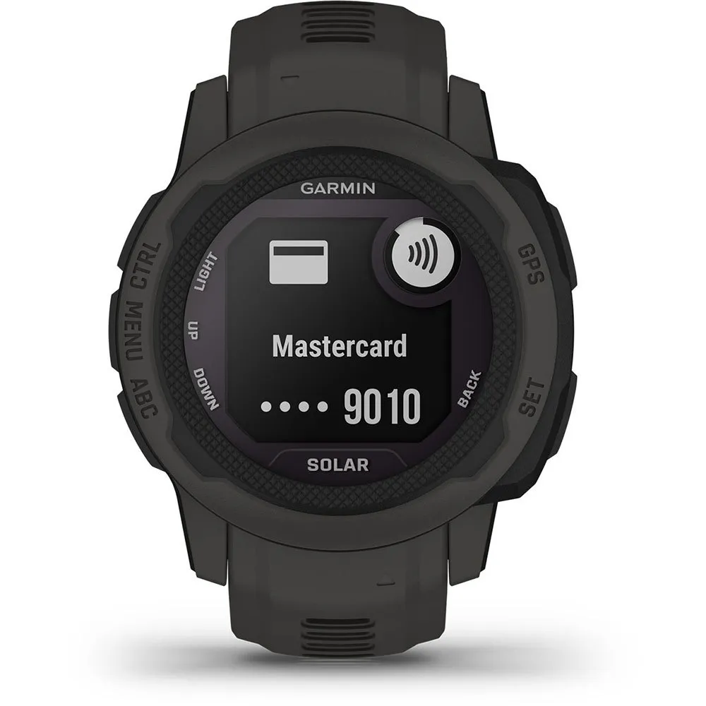 Garmin Instinct 2s Solar Klokke, Black