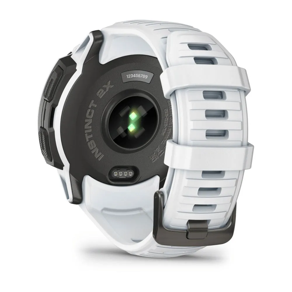 Garmin Instinct 2x Solar Klokke Refurbished, Whitestone Garmin Instinct 2x Solar Klokke Refurbished, Whitestone