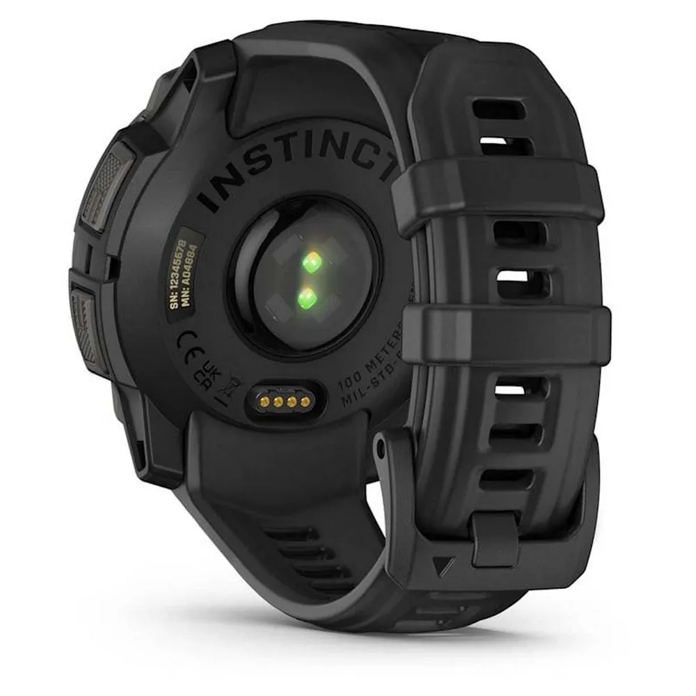 Garmin Instinct 3 45 Mm Amoled Klokke Refurbished, Black / black