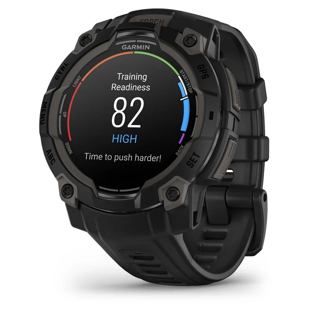 Garmin Instinct 3 45 Mm Amoled Klokke Refurbished, Black / black
