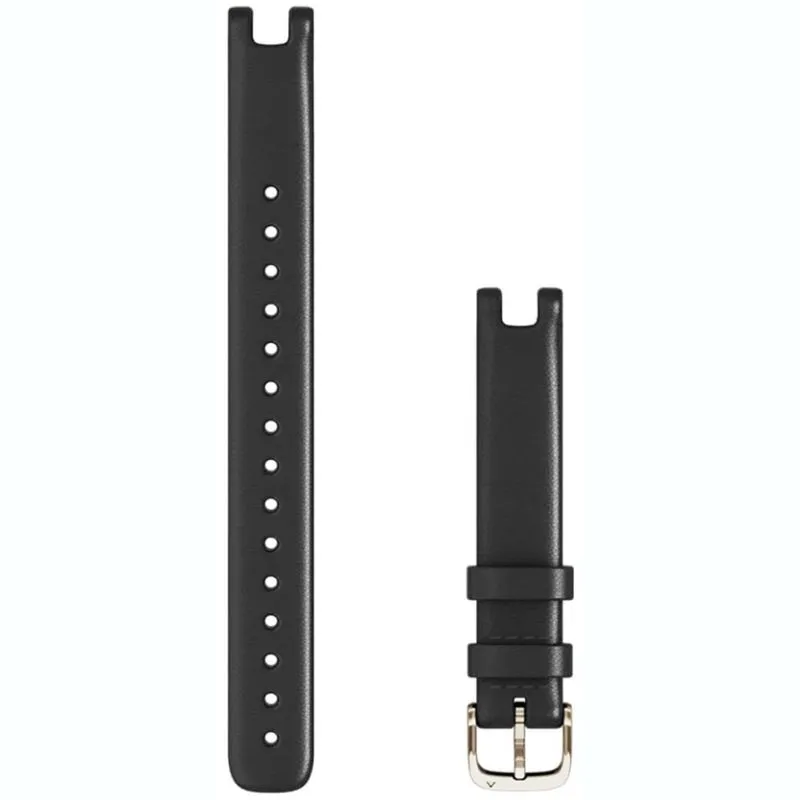 Garmin Lily-remmer (14 mm), Armbånd, Black / cream gold Garmin Lily-remmer (14 mm), Armbånd, Black / cream gold