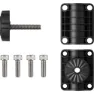 Garmin Livescope Xr Zero Degree Pole Mount Støtte, Black, One Size