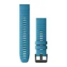 Garmin QuickFit 22 Rem Cirrus Silikone, Blå