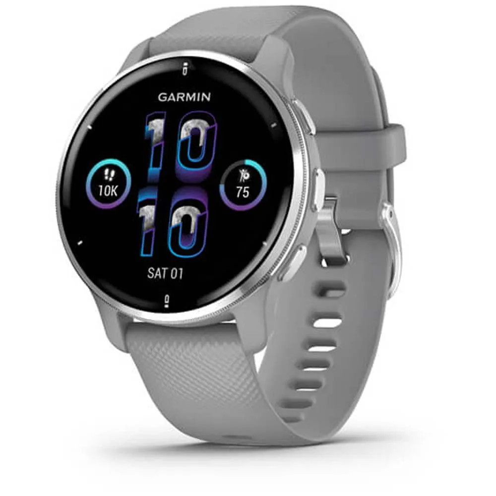 Garmin Venu 2 Plus Klokke, Grey / silver Garmin Venu 2 Plus Klokke, Grey / silver