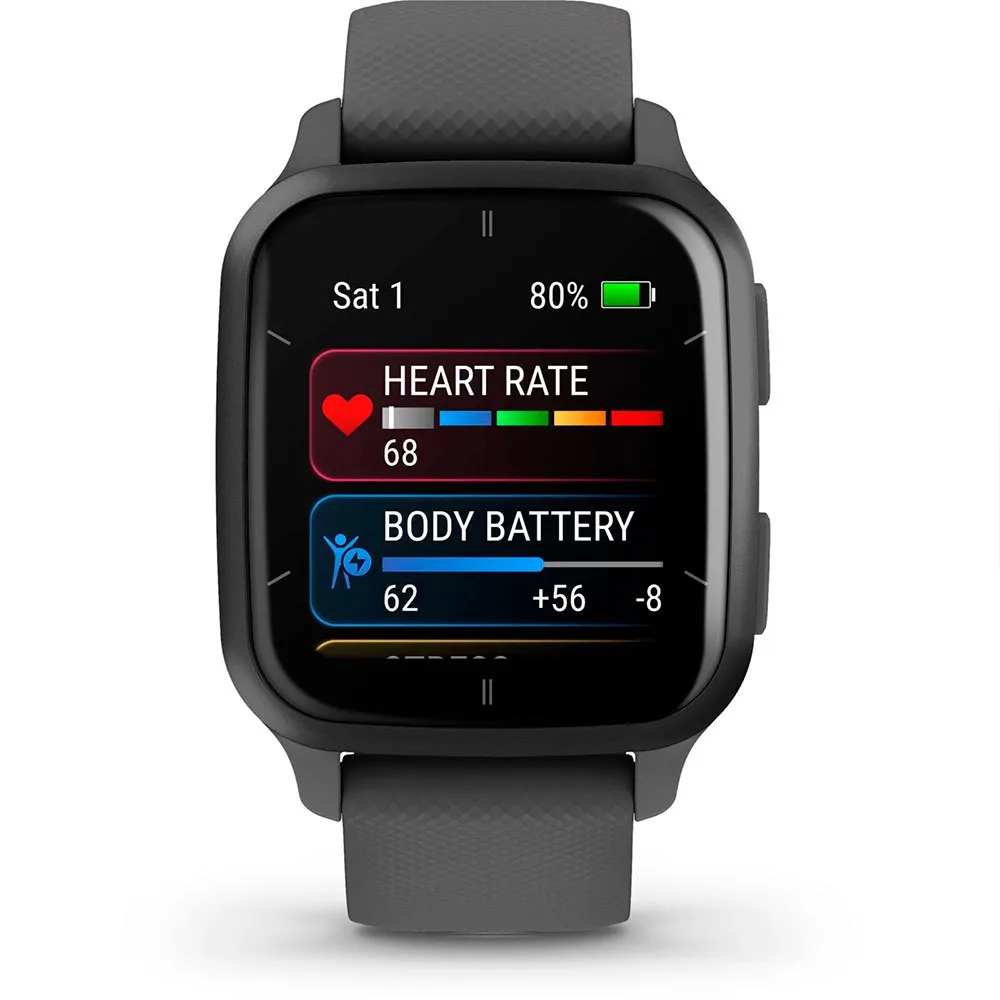 Garmin Venu Sq 2 Smartklokke, Anthracite Garmin Venu Sq 2 Smartklokke, Anthracite