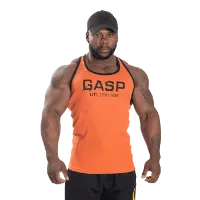 GASP Ribbed T-back