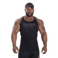 GASP Ribbed T-back